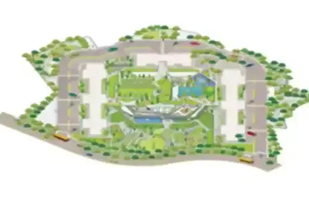 Master Plan of Godrej Woodside Estate Karjat